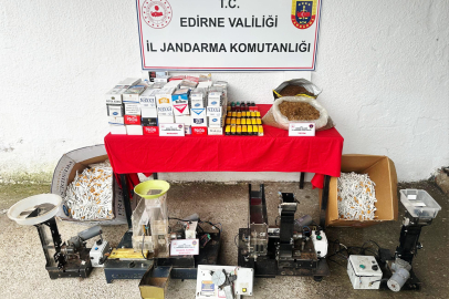 Edirne'de 26 Bin 600 Makaron Ele Geçirildi