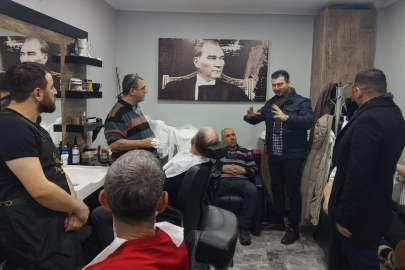 Babaeski Belediye Başkanı Fırat Yayla Esnaf Ziyaretlerinde Bulundu