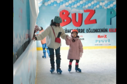 Çerkezköy’de Buz Pisti Etkinliği Sona Erdi