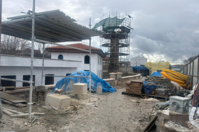 Edirne'de Şeyh Şücaeddin Camii’nde Sona Yaklaşılıyor