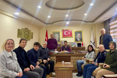 Fatma Aksal Keşan AK Parti İlçe Başkanlığı’nı Ziyaret Etti