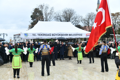 Atatürk'ün Tekirdağ'a Gelişinin 111. Yıl Dönümü Kutlandı