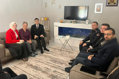 Berat Kandili’nde Şehit Ailelerine Ziyaret