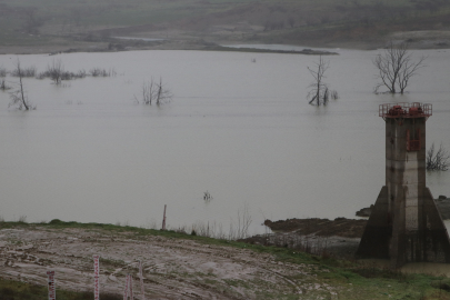 Tekirdağ'da Naip Barajı'nın Su Seviyesi Son Yağışlarla Yükseldi