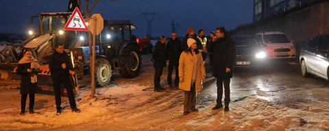 Başkan Gencan Sahada