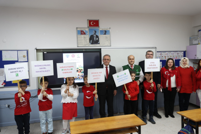 Edirne'de Öğrencilere Yeşilay Sağlıklı Yaşam Ligi Tanıtıldı