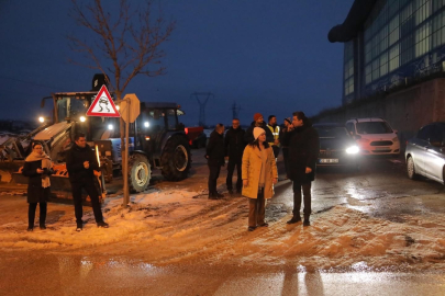 Başkan Gencan Sahada