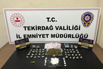 Tekirdağ'da Uyuşturucu Operasyonlarında 13 Şüpheli Tutuklandı