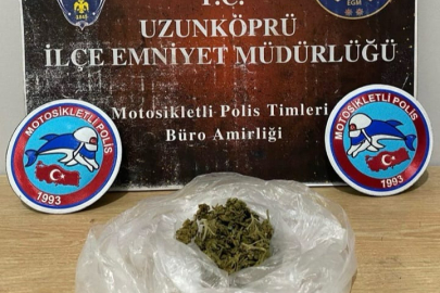 Edirne'de Uyuşturucuyla Yakalanan Şüpheli Gözaltına Alındı