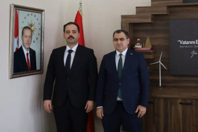 Kaymakam Adayı Levent’ten Kaymakam Balaban’a Ziyaret