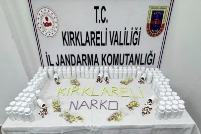 Lüleburgaz’da Uyuşturucu Operasyonu: Binlerce Hap Ele Geçirildi