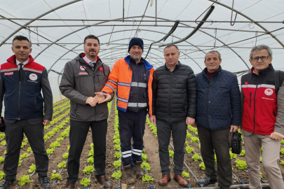 Muratlı’da Sera İşletmesine Ziyaret ve Üretici Buluşması