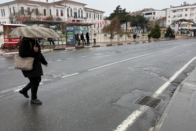 Tekirdağ'da Sağanak Etkili Oluyor