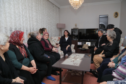 Filiz Gencan Ev Ziyaretlerini Sürdürüyor