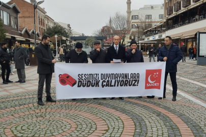 Saadet Partisi’nden Deprem Düdüklü Farkındalık