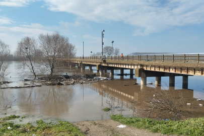 Meriç Nehri’nde Taşkın