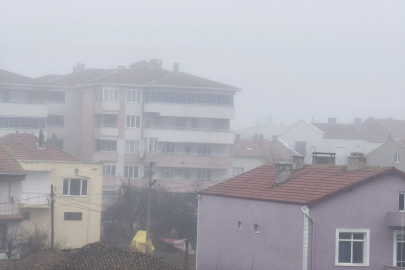 ‎Havsa’da Sis Etkili Oldu