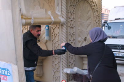 Çerkezköy’de Sabah Saatlerinde Sıcak Çorba İkramı Sürüyor