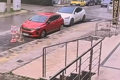 Edirne’de Kaza Anı Kamerada