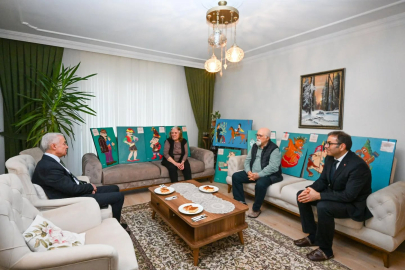 Kırklareli Valisi Turan’dan Mustafa Ermiş ve Ailesine Ziyaret