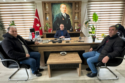 Vekil Muhtar Arı’dan Başkan Özden’e Ziyaret