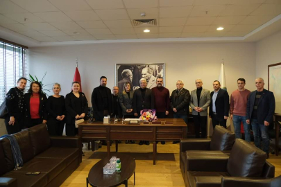 Başkan Ediz Martin, CHP Heyetiyle Bir Araya Geldi