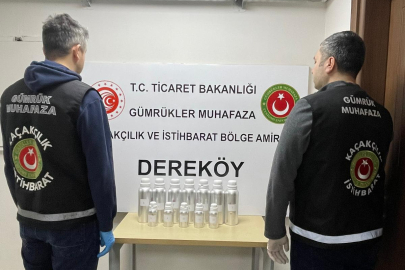 Dereköy Sınır Kapısı'nda 10 Kilogram Likit Esrar Ele Geçirildi