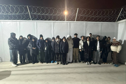 Edirne'de 18 Düzensiz Göçmen Yakalandı