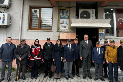 Kaymakam Tunçer'den Tekirdağ Muharip Gaziler Derneği'ne Ziyaret