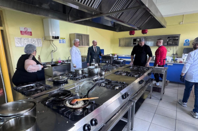 Kırklareli'nde Aşçılık Sınavı Yapıldı