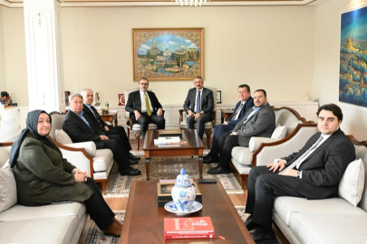 Kültür ve Turizm Eski Bakanı Mahir Ünal’dan Vali Sezer’e Ziyaret