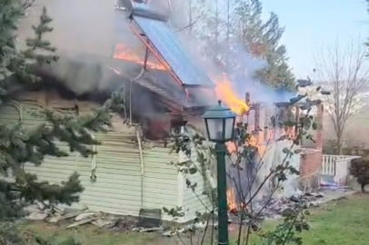 Gelibolu'da Ev Yangını