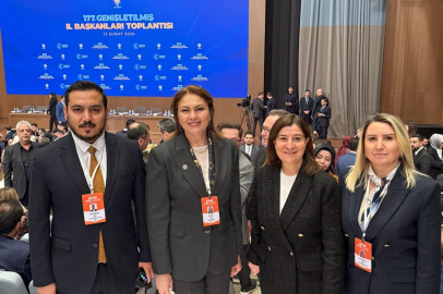 AK Parti Edirne Heyeti Ankara’daki İl Başkanları Toplantısında