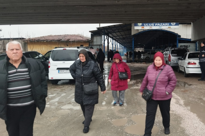 Bulgar Turist Pazara Gelip Eli Boş Döndü