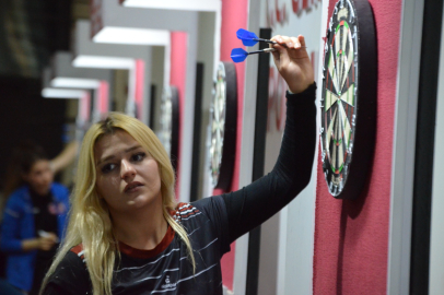 ‎Edirne Spor Salonu’nda Dart Heyecanı