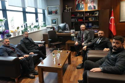 Tekirdağ Şehir Hastanesi Başhekimi Tabakoğlu'na Ziyaret