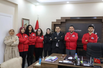 Deneyap Heyetinden Kaymakam Balaban’a Ziyaret