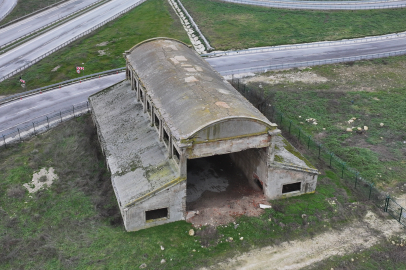 Edirne'deki Tarihi Balon Hangarı Türk Havacılık Tarihi Müzesi Olacak