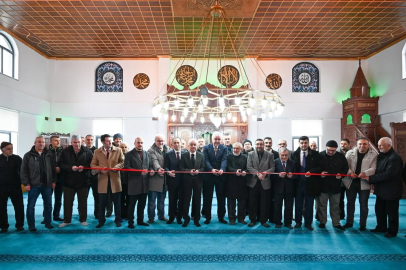 Lüleburgaz’da Ashab-I Bedir Camii İbadete Açıldı