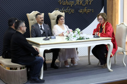 Çerkezköy’de Sevgililer Günü’nde Nikah Yoğunluğu