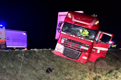 Hamzabeyli Yolunda Trafik Kazası