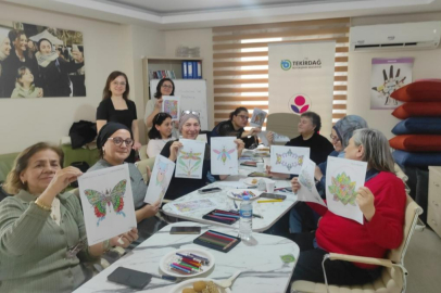 Tekirdağ Kadın Danışma Merkezinde Düzenlenen Atölyelerde Eğitim Verildi