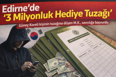 Edirne’de “3 Milyonluk Hediye” Tuzağı