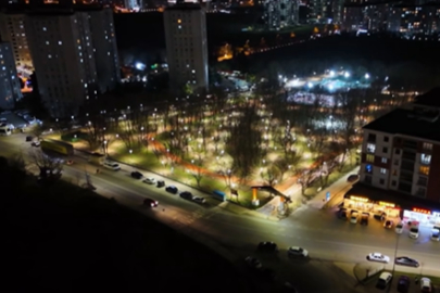 Kartaltepe Piknik Alanında Aydınlatma Çalışmaları Sürüyor