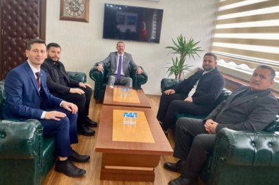 Kaymakam Özderin, BBP İlçe Yönetimini Kabul Etti