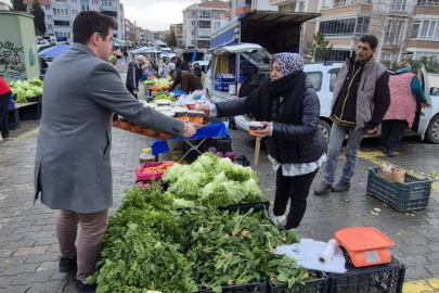 Pazartesi Pazarında Esnafa Sıcak Çorba İkramı