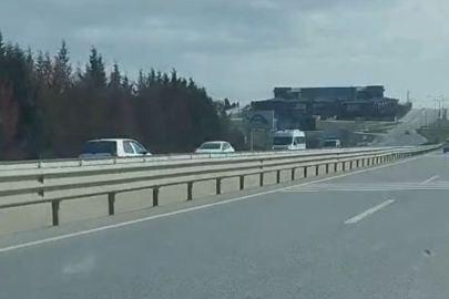 Bölünmüş Yolda Ters Yöne Girdi, Faciaya Ramak Kaldı