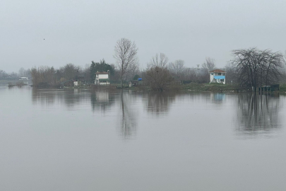 Süvari Köprüsü’nde Meriç’in Taşmasına Ramak Kaldı