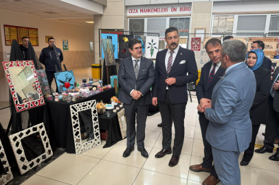 Çorlu Adliyesinde Sosyal Market ve El Sanatları Sergisi Açıldı