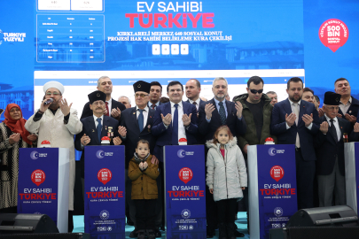 Kırklareli’nde 2 Bin 255 Konutun Hak Sahipleri Belirlendi